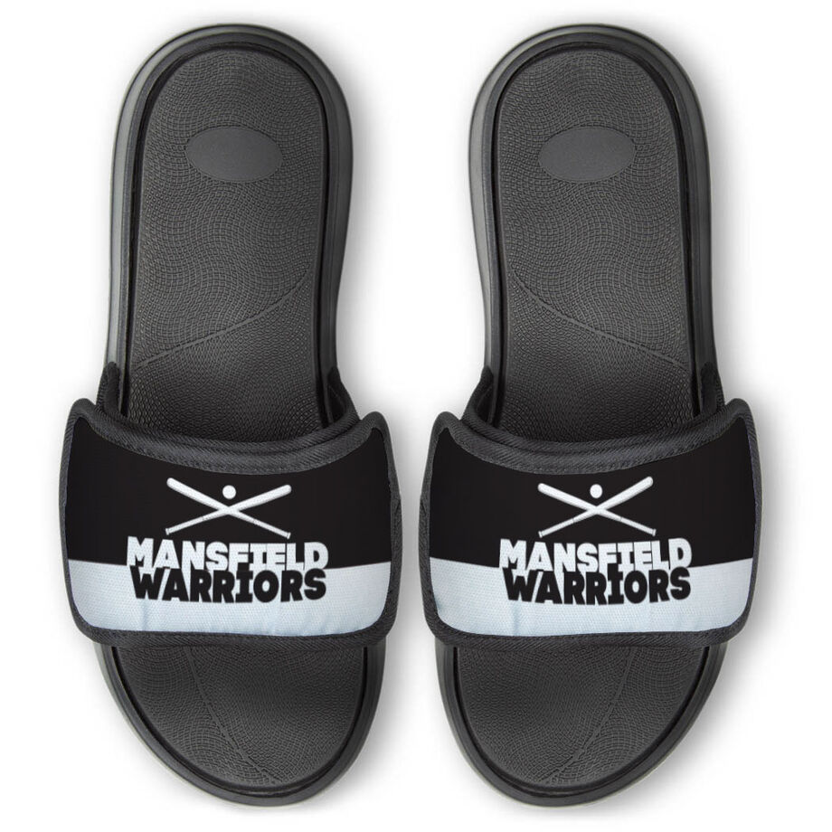 Softball Repwell&reg; Slide Sandals - Team Name Colorblock