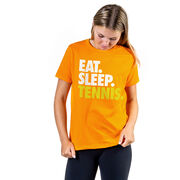 Tennis T-Shirt Short Sleeve Eat. Sleep. Tennis.