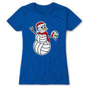 Volleyball Women's Everyday Tee - Serving Holiday Cheer