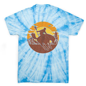 Guys Lacrosse Short Sleeve T-Shirt - Giddy Up Tie Dye
