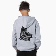 Hockey Hooded Sweatshirt - Play Hockey (Back Design)