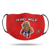 Seams Wild Wrestling Face Mask - Herdya
