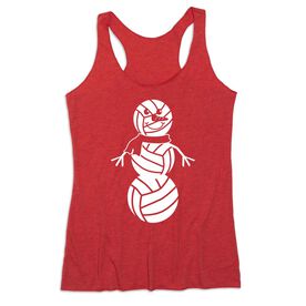 Volleyball Women's Everyday Tank Top - Volleyball Snowman