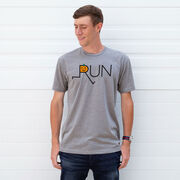 Running Short Sleeve T-Shirt - Let's Run For Jack