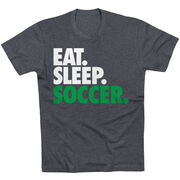 Soccer T-Shirt Short Sleeve Eat. Sleep. Soccer.