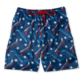 Hockey Swim Trunks - All American