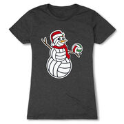 Volleyball Women's Everyday Tee - Serving Holiday Cheer
