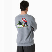 Baseball Crewneck Sweatshirt - How The Pinch Stole Home (Back Design)