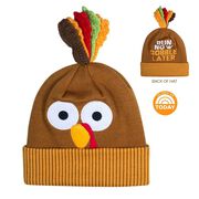 Running Knit Hat - Run Now Gobble Later® Turkey