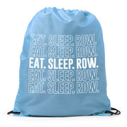 Crew Drawstring Backpack Eat. Sleep. Row.
