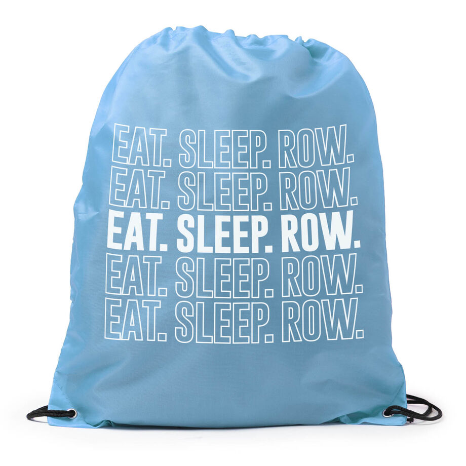 Crew Drawstring Backpack Eat. Sleep. Row.