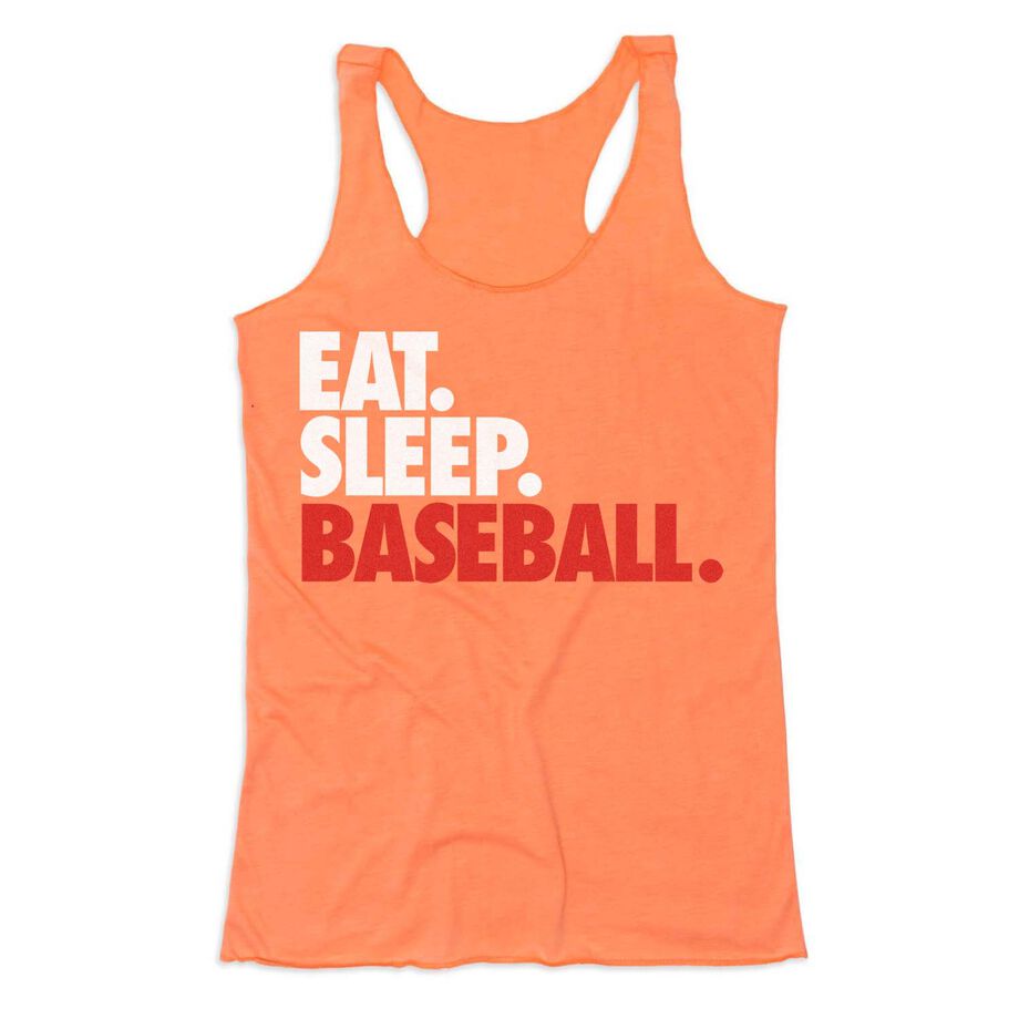 Baseball Women's Everyday Tank Top - Eat. Sleep. Baseball