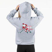Hockey Hooded Sweatshirt - Saint Nick Hat Trick (Back Design)