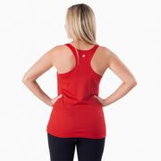 Women's Racerback Performance Tank Top - Run With Inspiration