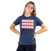 Cheerleading Short Sleeve T-Shirt - Retro Cheer