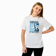 Hockey Short Sleeve Performance Tee - Survival of the Fittest