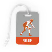 Wrestling Bag/Luggage Tag - Personalized Wrestler