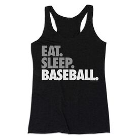 Baseball Women's Everyday Tank Top - Eat. Sleep. Baseball Bold