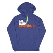 Men's Basketball Lightweight Hoodie - Eat Sleep Basketball