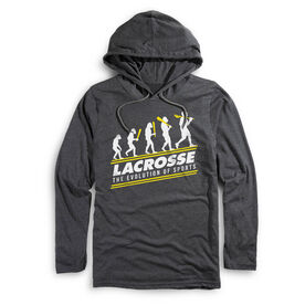 Guys Lacrosse Lightweight Hoodie - Evolution of Lacrosse