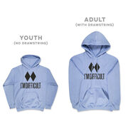 Skiing Hooded Sweatshirt - I'm Difficult