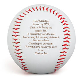 Engraved Baseball - To Someone Special