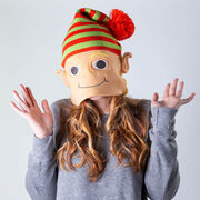 Happy Hatter Elf Beanie Hat & Mask