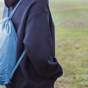 I'd Rather Be Rowing Drawstring Backpack