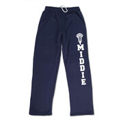 Guys Lacrosse Fleece Sweatpants - Middie