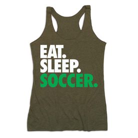 Soccer Women's Everyday Tank Top - Eat. Sleep. Soccer