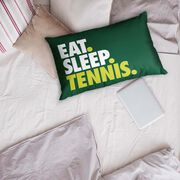 Tennis Pillowcase - Eat. Sleep. Tennis.