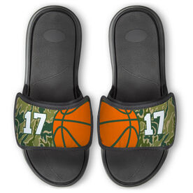 Basketball Repwell&reg; Slide Sandals - Hunter Camo