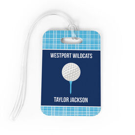 Golf Bag/Luggage Tag - Personalized Golf Team with Ball