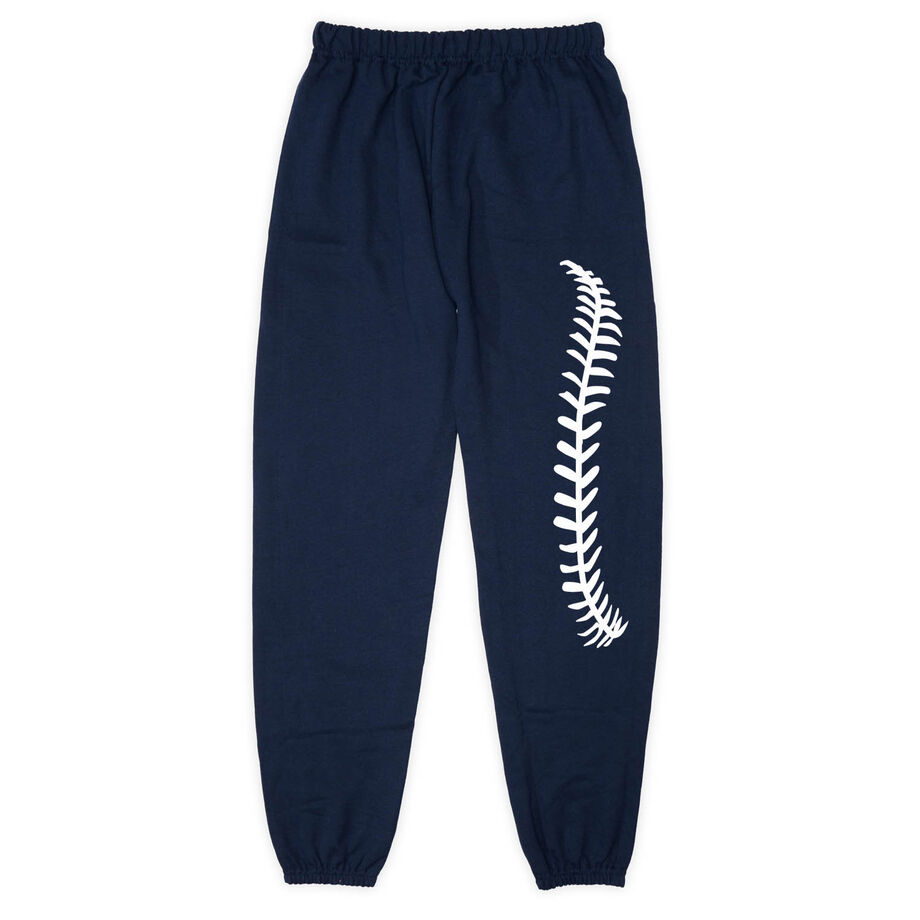 Baseball Fleece Sweatpants - Baseball Stitches