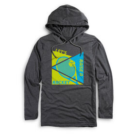 Men's Tennis Lightweight Hoodie - Let's Raise A Racket