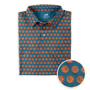 Basketball Short Sleeve Polo - Courtside