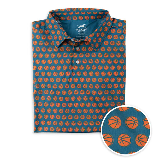 Basketball Short Sleeve Polo - Courtside