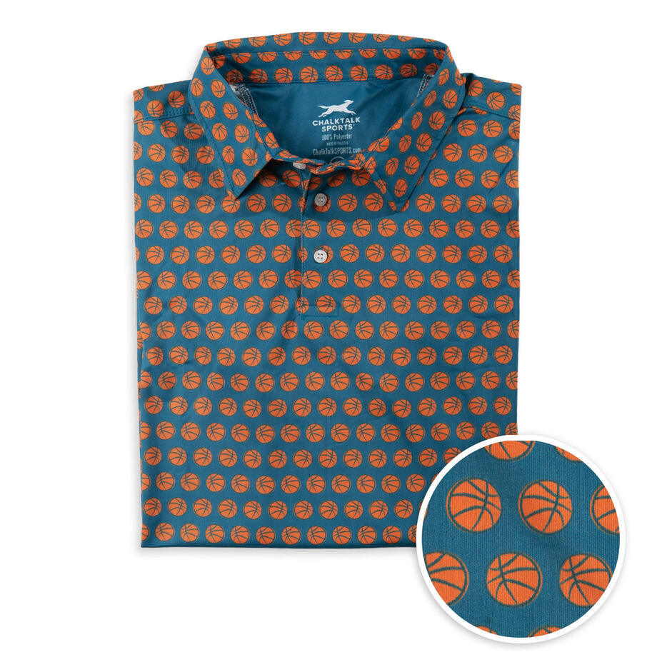 Basketball Short Sleeve Polo - Courtside