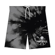 Custom Team Shorts - Football Tie-Dye