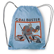 Hockey Drawstring Backpack - Goal Buster