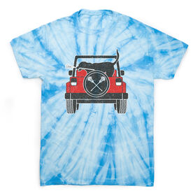 Guys Lacrosse Short Sleeve T-Shirt - Chillax Cruiser Tie Dye