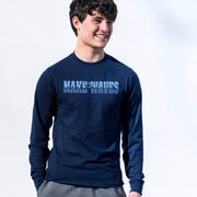 Swimming Tshirt Long Sleeve - Make Waves