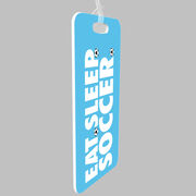 Soccer Bag/Luggage Tag - Eat Sleep Soccer