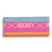 Hockey Knit Headband - Fair Isle