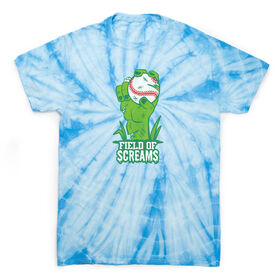 Baseball T-Shirt Short Sleeve - Field Of Screams Tie Dye