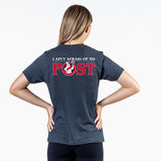 Soccer Short Sleeve T-Shirt - Ain't Afraid Of No Post (Back Design)