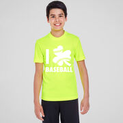 Baseball Short Sleeve Performance Tee - I Shamrock Baseball