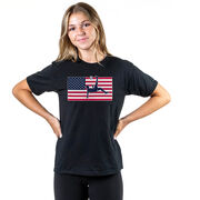 Soccer Short Sleeve T-Shirt - Patriotic Soccer