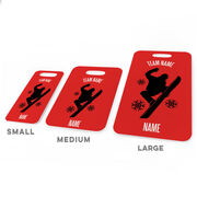 Snowboarding Bag/Luggage Tag - Personalized Team