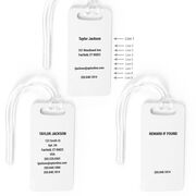 Gymnastics Bag/Luggage Tag - Personalized Coach